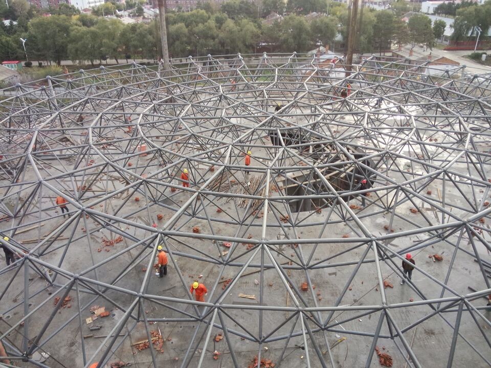 高碑店全民健身中心网架